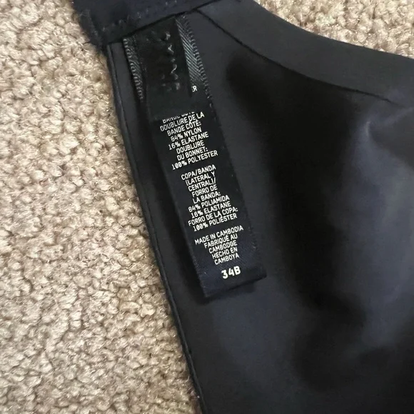 SKIMS Onyx Ultimate Push Up Bra 34B - Picture 5 of 6